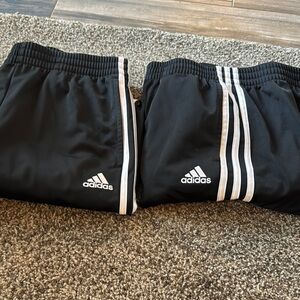 Adidas Kids Black Track Pants